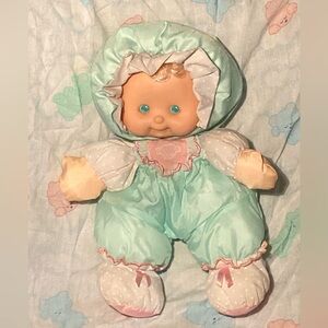 Vintage Green Puffalump Doll
